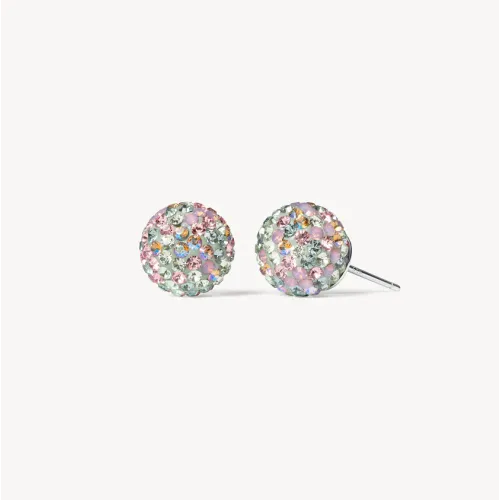 Abalone Sparkle Ball™ Stud Earrings - 10mm - Hillberg & Berk