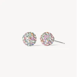 Abalone Sparkle Ball™ Stud Earrings - 8mm - Hillberg & Berk