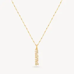Mama Necklace 14k Gold Vermeil - Hillberg &  Berk