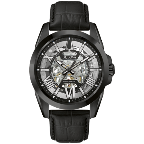 Bulova Men's Sutton Automatic, Full Skeleton Watch