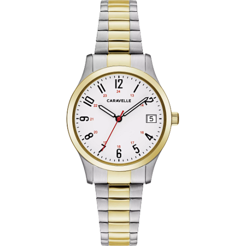 Caravelle Women's Traditional-Expansion Band Watch