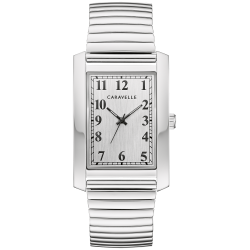 Caravelle Men's Traditional-Expansion Band Watch