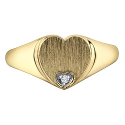 Heart Signet Ring