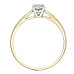 Diamond Ring with Halo- 0.11ct TDW