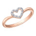 Diamond Heart Ring- 0.05ct TDW