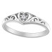 Heart Diamond Ring- 0.01ctTDW