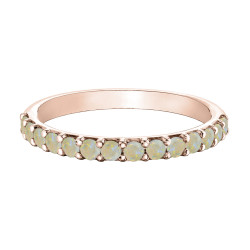 Opal Stackable Chi Chi Ring (October Birthstone)