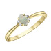 Opal and Diamond Ring- 0.03ct TDW