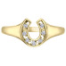 Horseshoe Diamond Ring- 0.07ct TDW