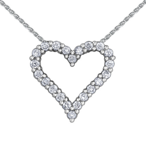 Diamond Heart Necklace- 0.50ct TDW Diamond Heart Necklace- 0.50ct TDW