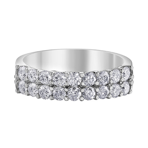 Double Diamond Band Ring- 1.00ct