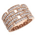 Rose Gold Diamond Dinner Ring- 1.00ct TDW