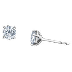 1.07ct TDW Lab Grown Diamond Stud Earrings