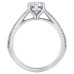 Pin-Set Cathedral Band Lab Grown Diamond Ring- 1.20ct TDW