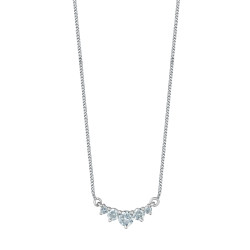 5-stone Arc Lab Grown Diamond Necklace - 0.33ct