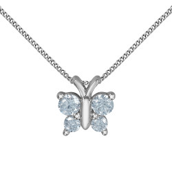 Butterfly Lab Grown Diamond Pendant - 0.33ct
