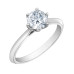 6-Prong 1.03ct Lab Grown Diamond Solitaire Ring