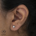 Illuminaire 6-Claw Diamond Stud Earrings