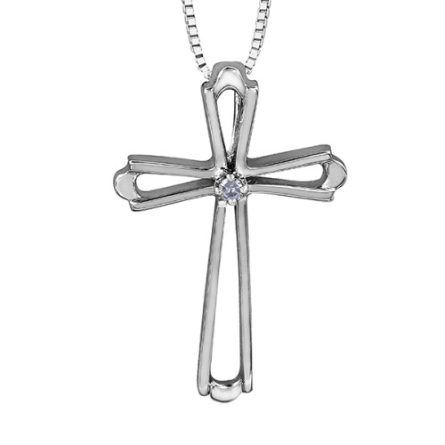 Cross Diamond Pendant