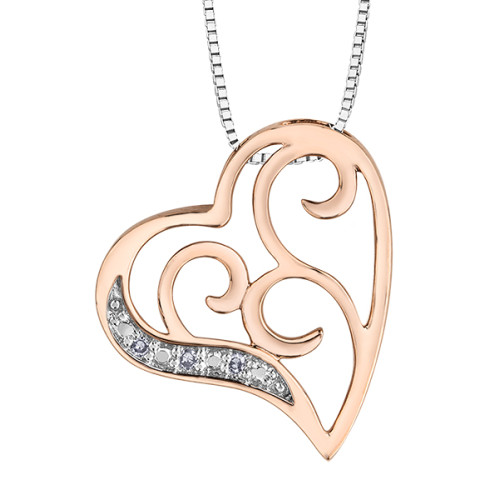 Diamond Heart Pendant