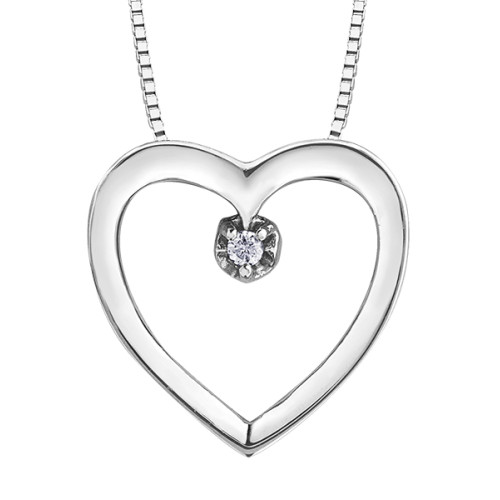 Diamond Heart Pendant