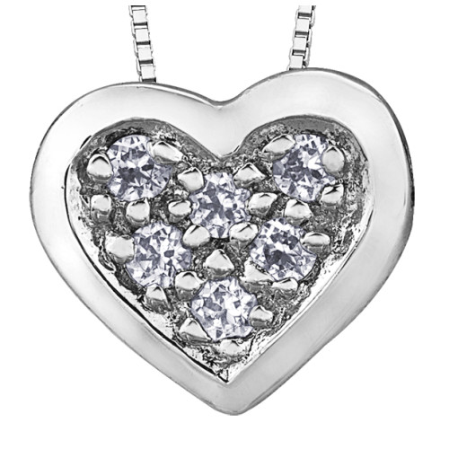 Diamond Heart Pendant