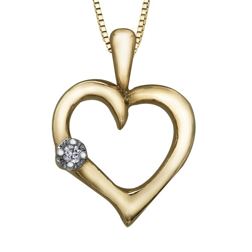 Diamond Heart Pendant