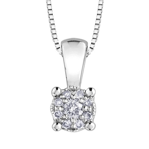 Starburst Diamond Pendant