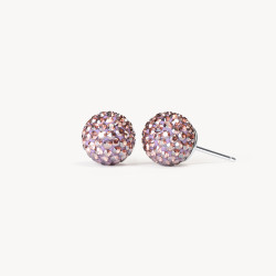 Tutu Holiday Sparkle Ball Stud Earrings - 10mm - Hillberg & Berk Limited Edition