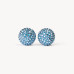 Pirouette Holiday Sparkle Ball Stud Earrings - 12mm - Hillberg & Berk Limited Edition