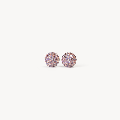 Tutu Holiday Sparkle Ball Stud Earrings - 6mm - Hillberg & Berk Limited Edition