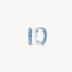 Pirouette Always On Sparkle Hoop Earrings - Hillberg & Berk Limited Edition