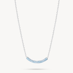 Pirouette Curved Bar Necklace- Hillberg & Berk Limited Edition