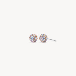 Ballet Slipper Holiday Sparkle Ball Stud Earrings - 6mm - Hillberg & Berk