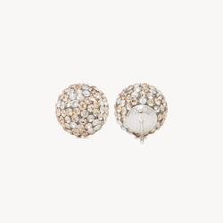 Dancing Queen Sparkle Ball Stud Earrings (12mm)- Hillberg & Berk