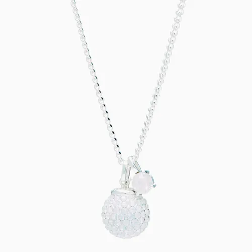 Birthstone (October) Sparkle Pendant Necklace- Hillberg & Berk