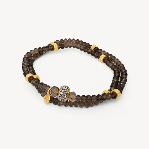 Sand Dunes Sparkle Ball™ Double Wrap Bracelet - Hillberg & berk