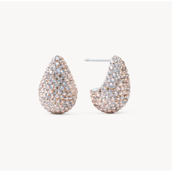 Champagne Mini Dream Puff™ Sparkle Stud Earrings - Hillberg & Berk