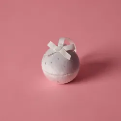 White Velvet Ornament Gift Package - Hillberg & Berk
