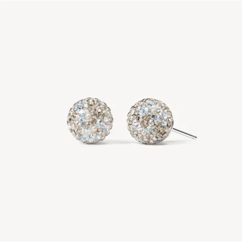 Glitz Sparkle Ball Stud Earrings - 10mm - Hillberg & Berk Glitz Sparkle Ball Stud Earrings - 10mm - Hillberg & Berk