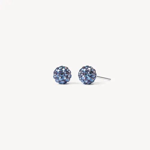 Empress Sparkle Ball Stud Earrings - 6mm - Hillberg & Berk Empress Sparkle Ball Stud Earrings - 6mm - Hillberg & Berk