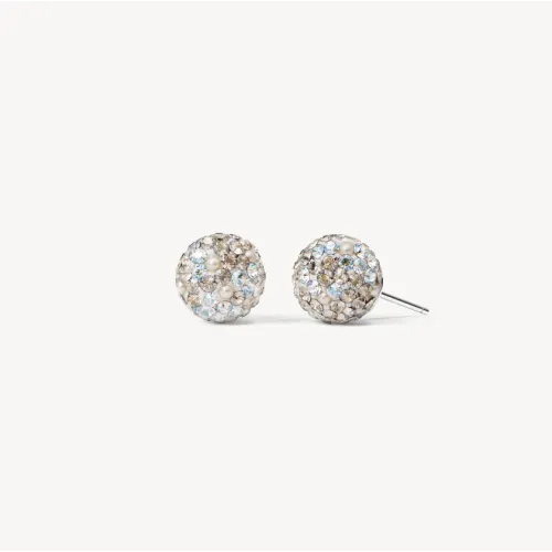 Glitz Sparkle Ball Stud Earrings - 8mm - Hillberg & Berk Glitz Sparkle Ball Stud Earrings - 8mm - Hillberg & Berk