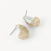 Soft Gold Mini Dream Puff™ Sparkle Stud Earrings - Hillberg & Berk