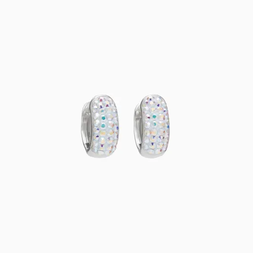 Aurora Borealis Sparkle Hoops - Mini - Hillberg & Berk