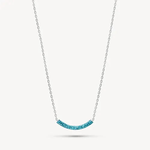 Astral Sparkle Bar Necklace - Hillberg & Berk