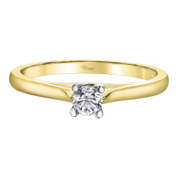 Canadian Diamond Solitaire Ring- 0.20ct