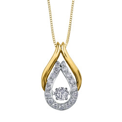 Northern Dancer Canadian Diamond Necklace- 0.26ct TDW