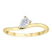 Canadian Diamond Solitaire Ring- 0.25ct Pear Shape