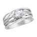 Canadian Diamond Dinner Ring- 0.76ct TDW