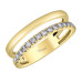 Double Band Canadian Diamond Ring- 0.32ct TDW